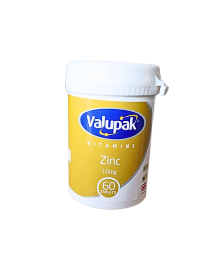 Zinc Vitamins (10 mg)| 60 Tablets