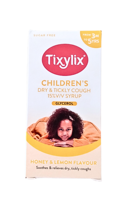 Tixylix Honey & Lemon Children's cough syrup