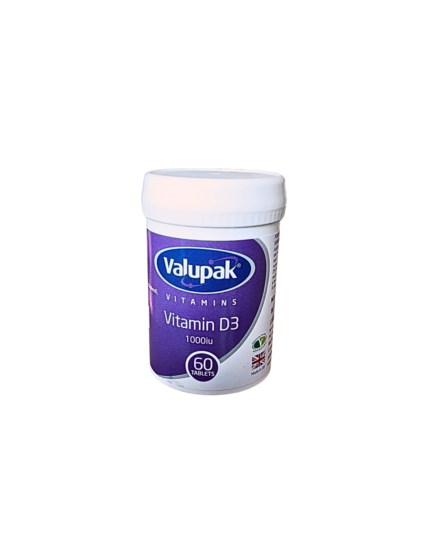 Vitamin D3(1000iu)| 60 Tablets