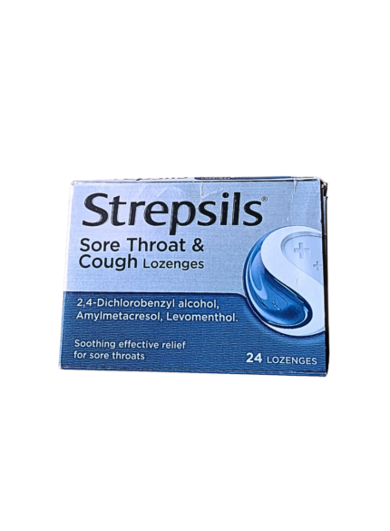 Strepsils trepsils sore throat & cough lozenges (24)