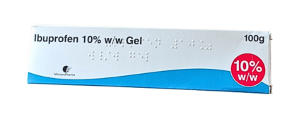Ibuprofen 10% w/w Gel