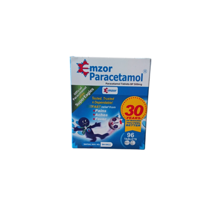 Emzor paracetamol tablet 500mg
